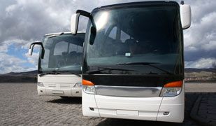 Autobuses Santiso autobuses estacionados